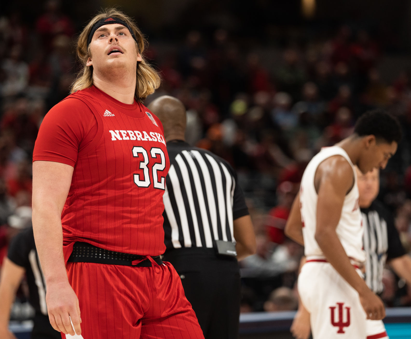 Nebraska Basketball vs. Indiana Photo No. 7